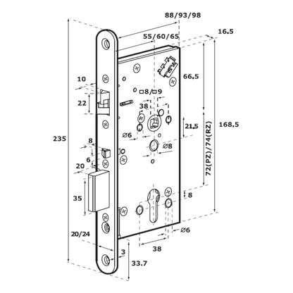 ABLOY EL560 Electric Lock