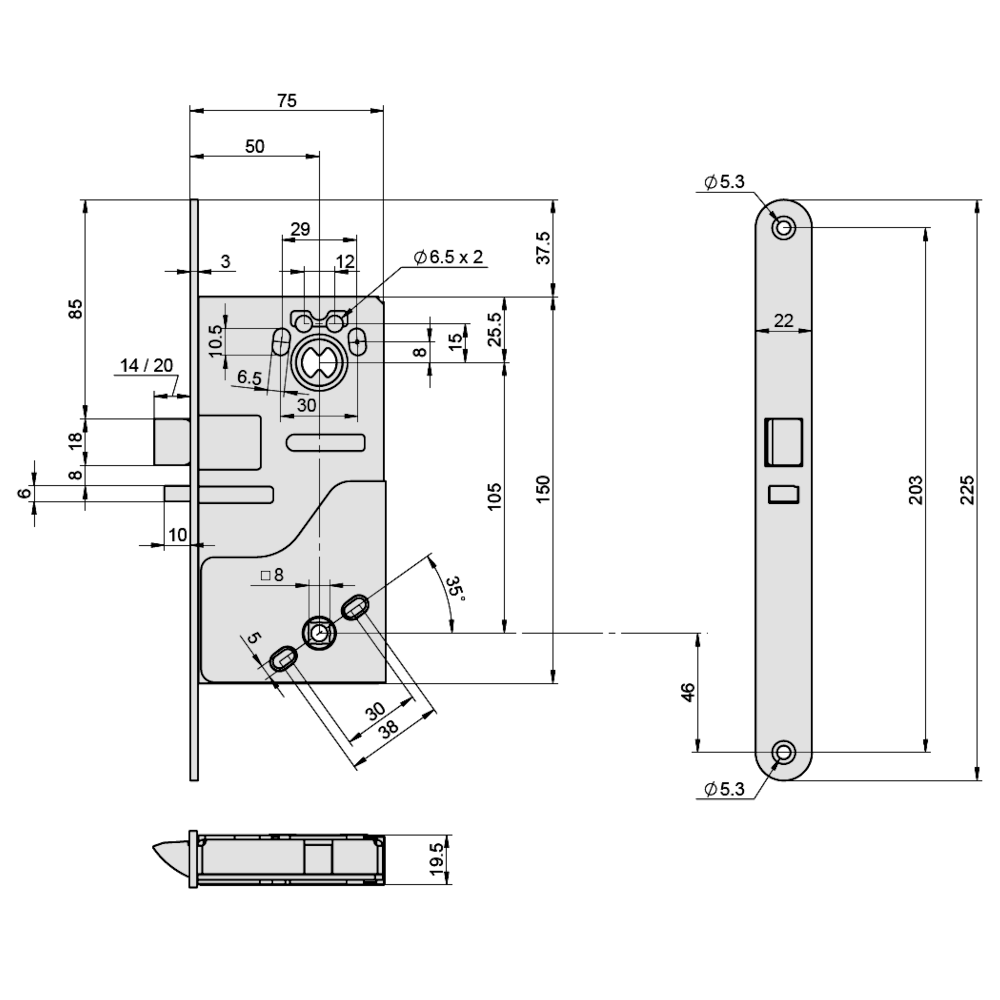 ABLOY EL580 Electric Lock