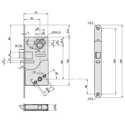 ABLOY EL580 Electric Lock