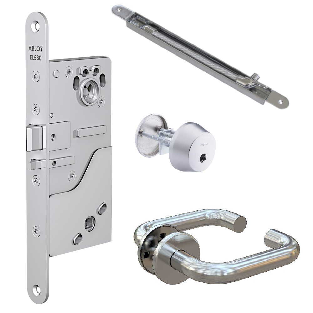 ABLOY EL580 Electric Lock EN179 Compliant Package 9E