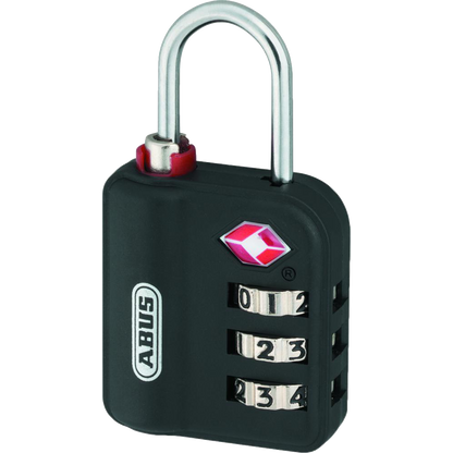 ABUS 147TSA Series Combination Luggage Open Shackle Padlock