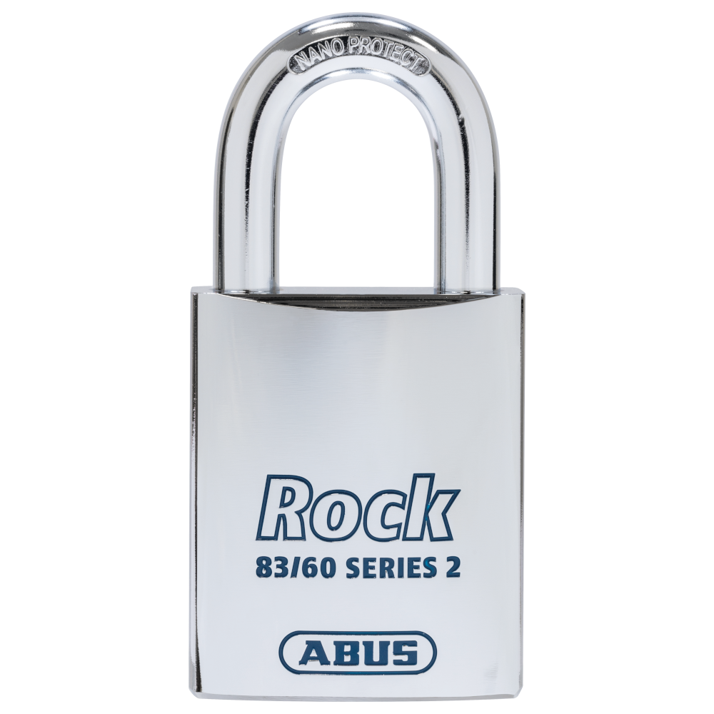 ABUS 83/60-5 Rock Series 2 Open Shackle Steel Padlock Body Only Without Cylinder