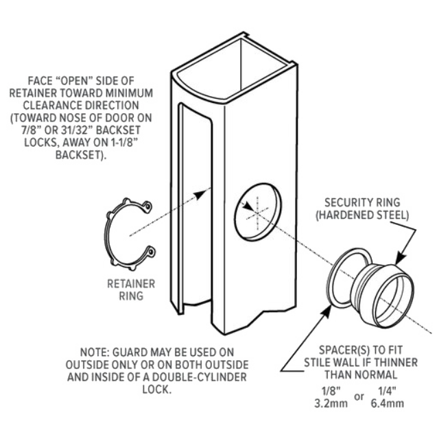 ADAMS RITE DC51-V Variable Spring Transom Closer