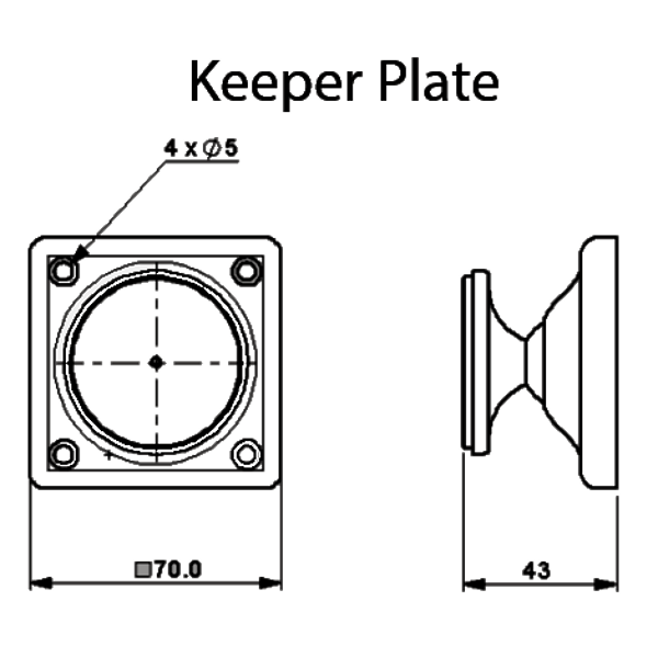 AGRIPPA Sound Activated Digital Fire Door Holder