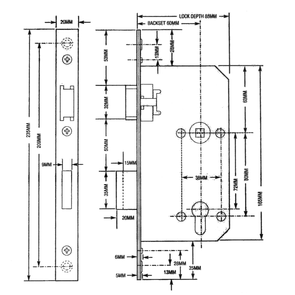 ALARM LOCK Trilogy DL3500 26DEX