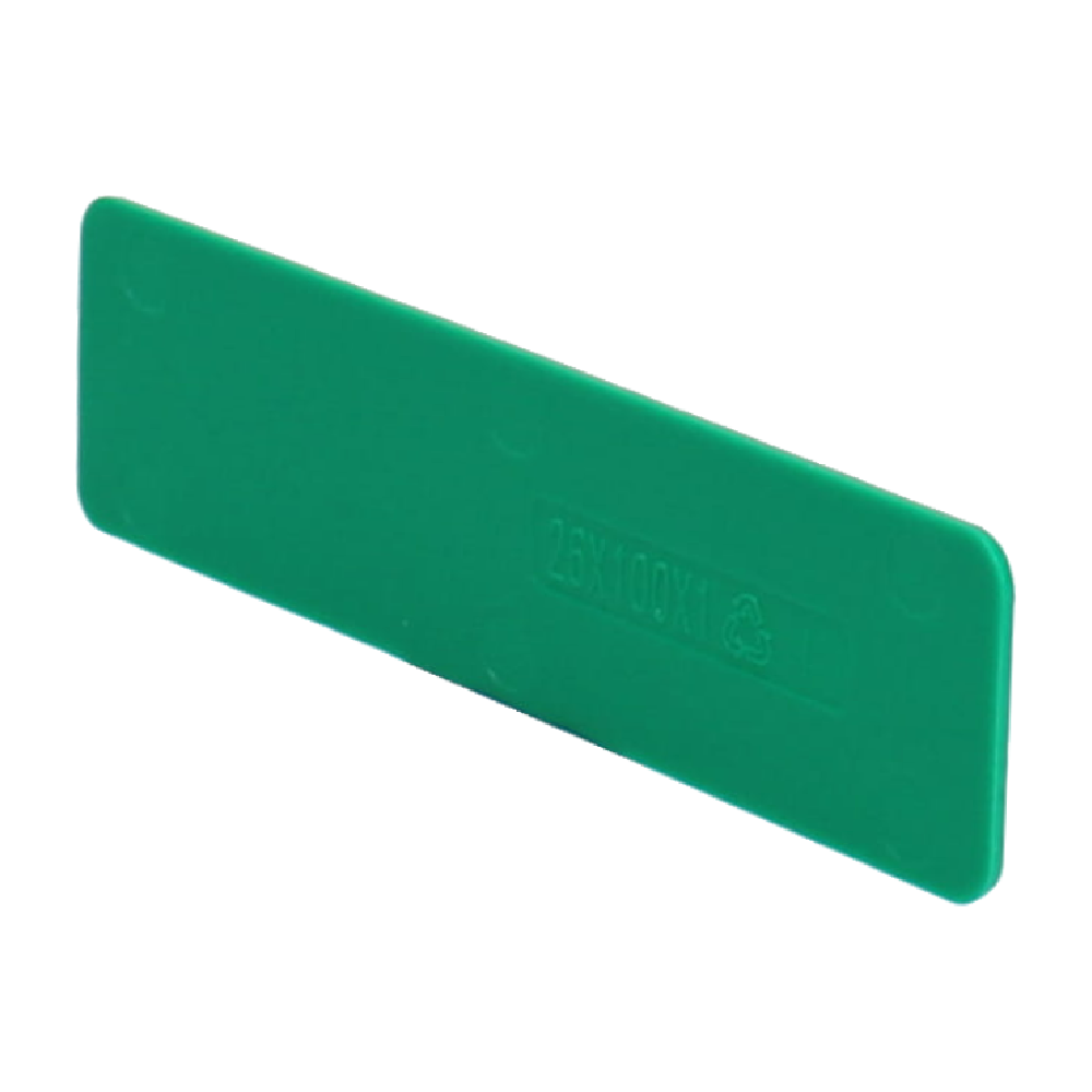 ALDRIDGE Flat Glazing Packers 100mm Length x 26mm Width (1000 PACK)