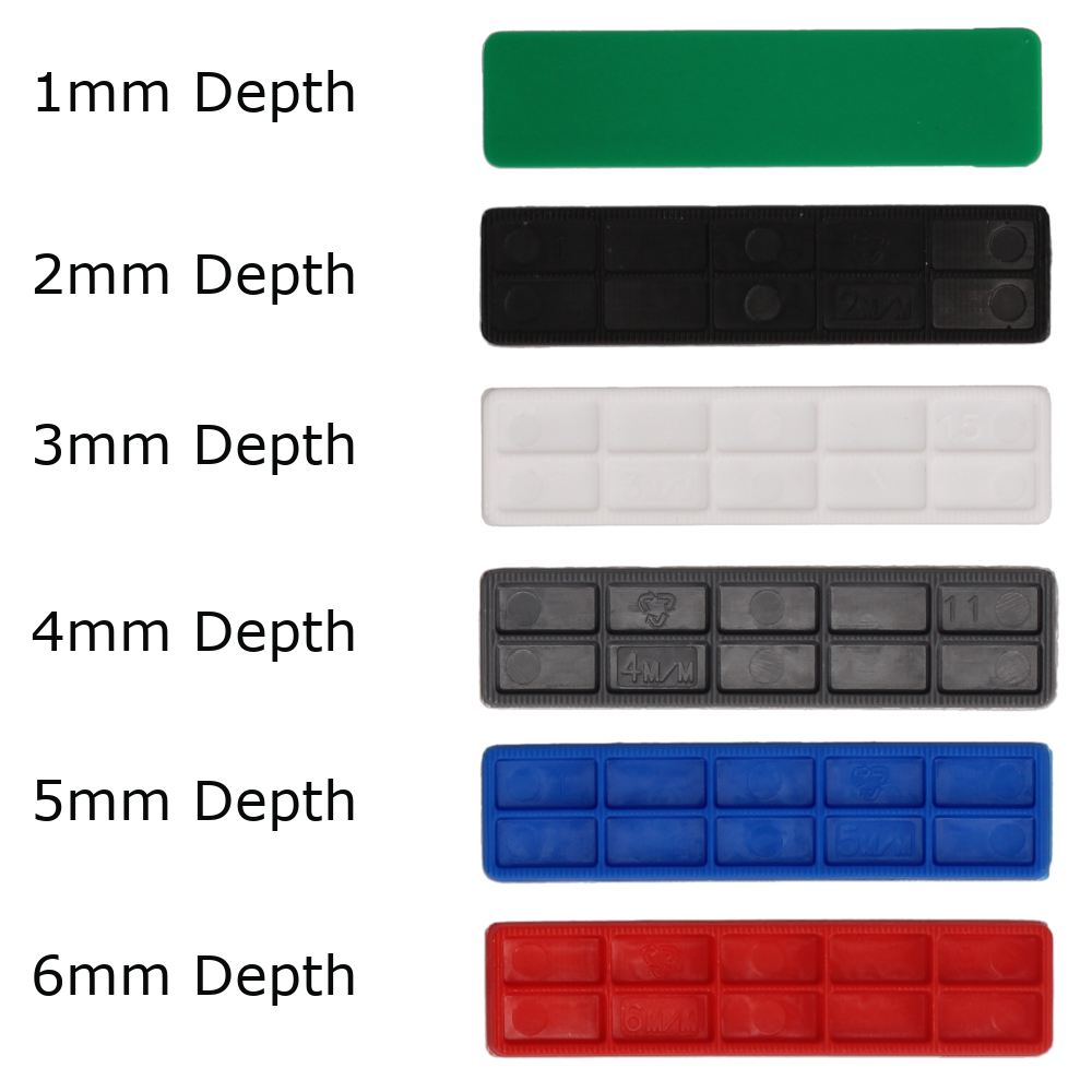 ALDRIDGE Flat Glazing Packers 100mm Length x 28mm Width (1000 PACK)