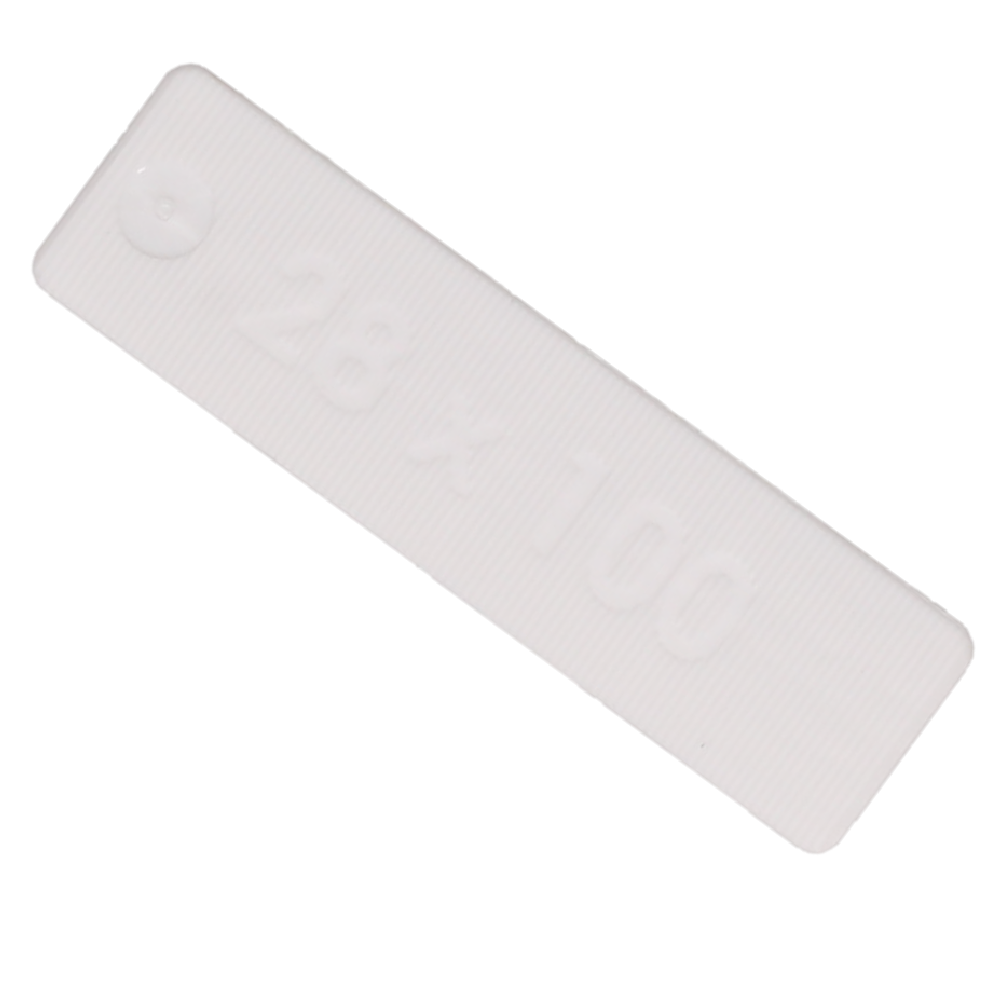 ALDRIDGE Flat Glazing Packers 100mm Length x 28mm Width (1000 PACK)