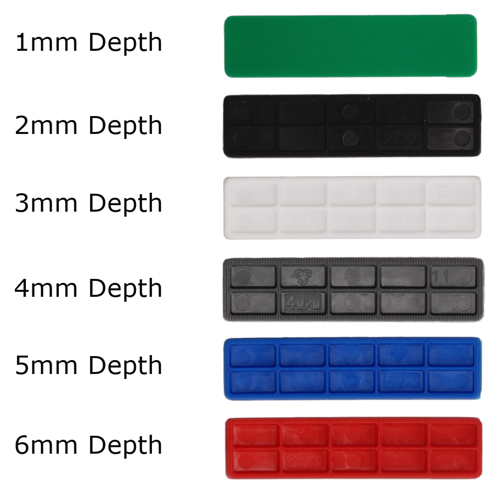 ALDRIDGE Flat Glazing Packers 100mm Length x 32mm Width (1000 PACK)