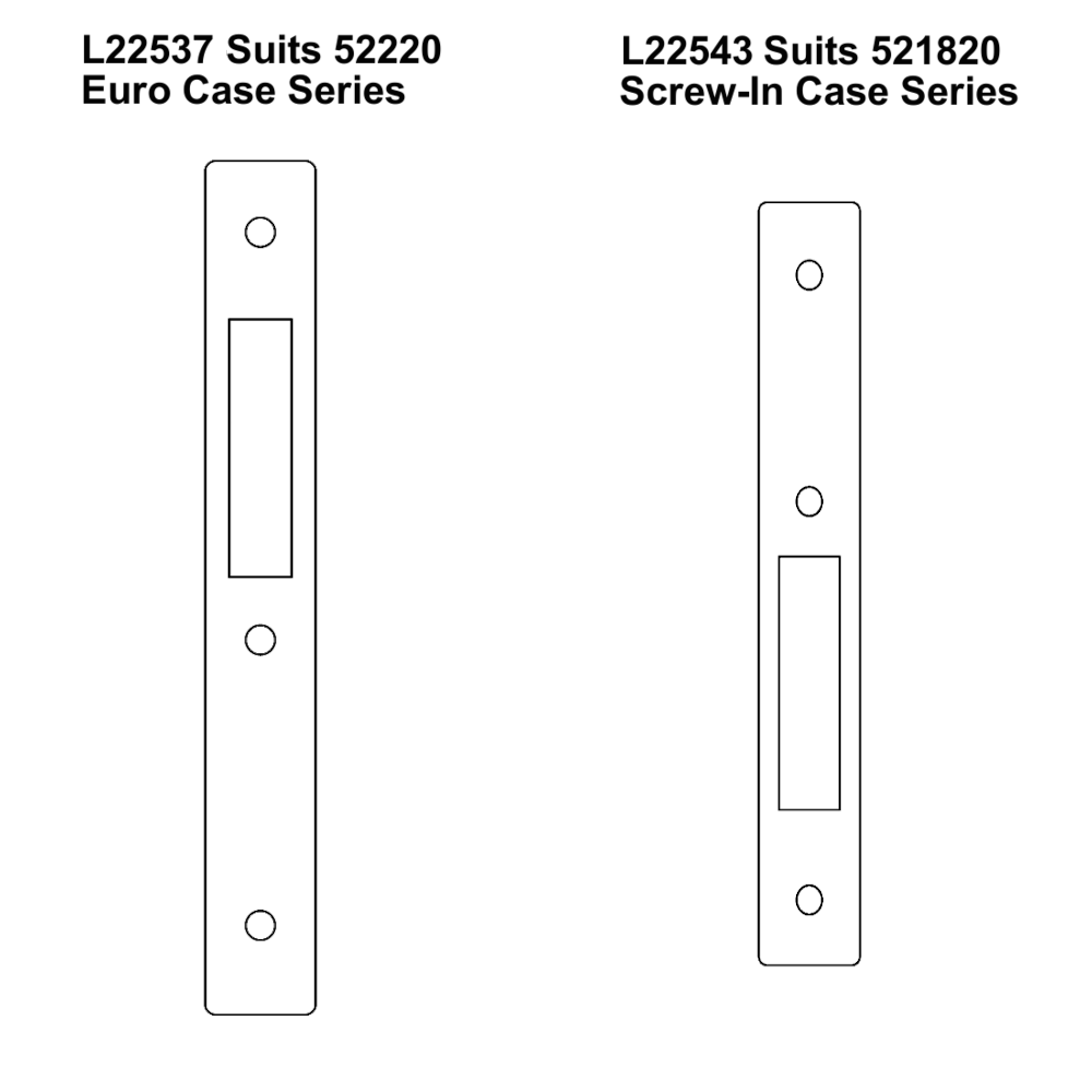 ALPRO Hookbolt Faceplate Flat