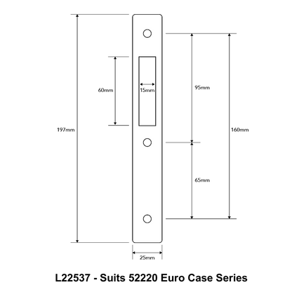 ALPRO Hookbolt Faceplate Flat