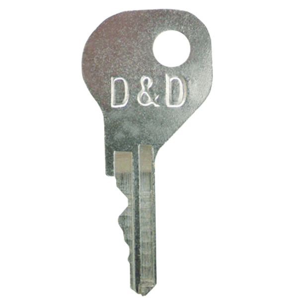 D&D Spare Wafer Key for MagnaLatch Gate Lock