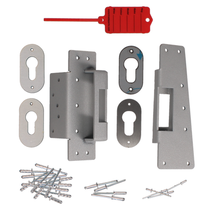 ARMAPLATE Van Hook Lock Cargo Area Kit To Suit Ford Transit From 2014 Onwards