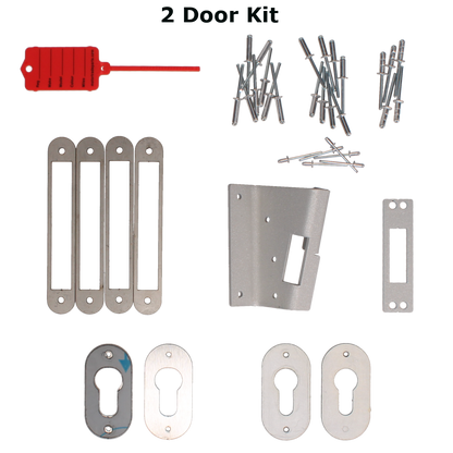 ARMAPLATE Van Hook Lock Cargo Area Kit To Suit Berlingo, Partner, Combo & ProAce City from 2019 Onwards