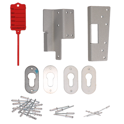 ARMAPLATE Van Hook Lock Cargo Area Kit To Suit Movano, Master and NV400 From 2010 Onwards