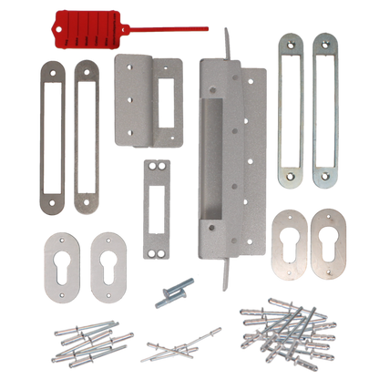 ARMAPLATE Van Hook Lock Cargo Area Kit To Suit VW T6.1 From 2020 Onwards