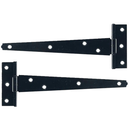 ASEC Light Tee Hinge 150mm Pair - Black