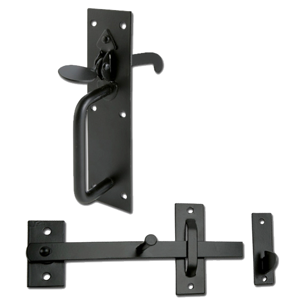 ASEC Heavy Duty Suffolk Latch Black