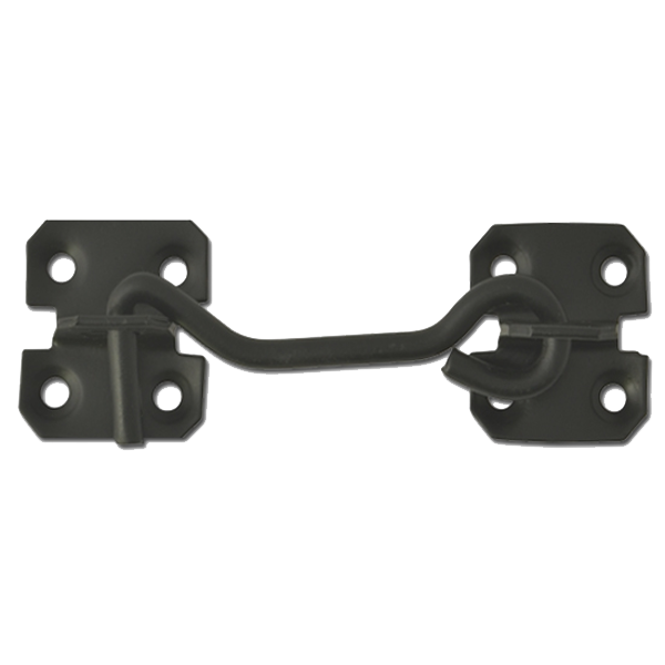 ASEC Wire Cabin Hook 100mm - Black