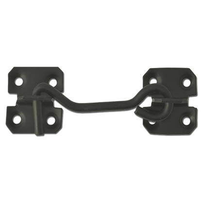 ASEC Wire Cabin Hook 100mm - Black