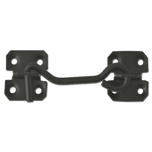 ASEC Wire Cabin Hook 100mm - Black