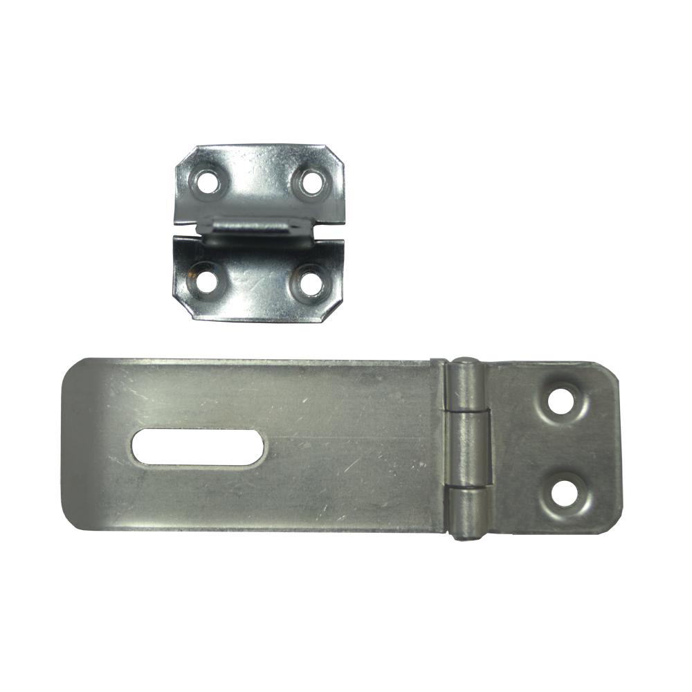 ASEC Safety Hasp & Staple 75mm - Galvanised