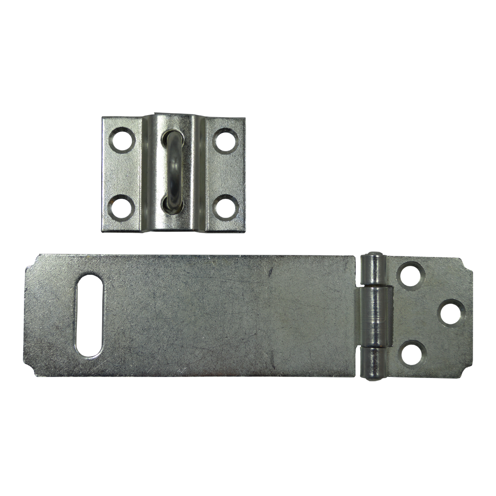 ASEC Safety Hasp & Staple 115mm - Galvanised