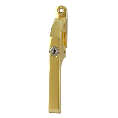 ASEC Locking Window Casement Handle Brass