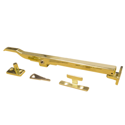 ASEC Locking Window Casement Stay Brass