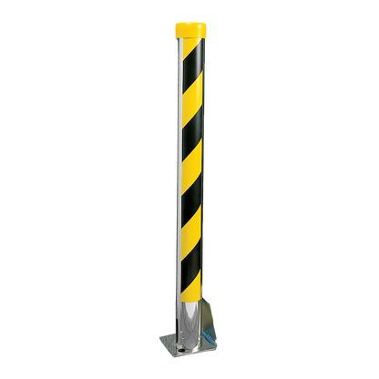 ASEC Round Removable 730mm High Parking Post Removable - Zinc Plated