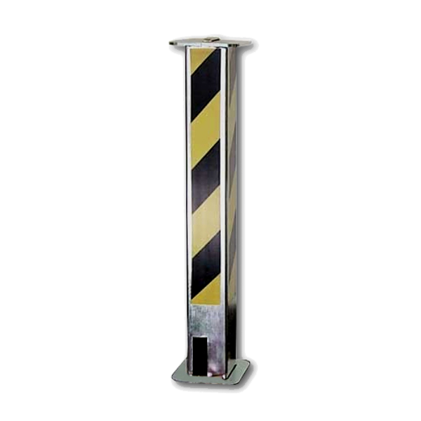 ASEC Heavy Duty Telescopic 550mm High Parking Post Telescopic - Zinc Plated