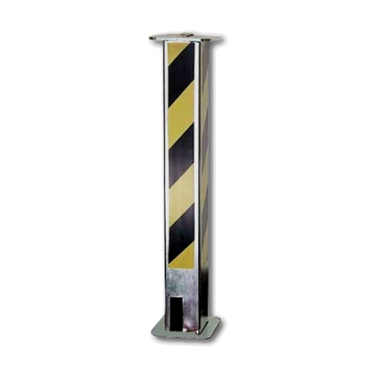 ASEC Heavy Duty Telescopic 550mm High Parking Post Telescopic - Zinc Plated