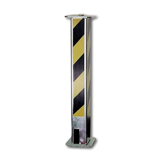 ASEC Heavy Duty Telescopic 550mm High Parking Post Telescopic - Zinc Plated