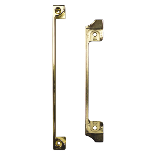 ASEC Rebate To Suit Asec Euro British Standard Sashlocks 13mm - Polished Brass