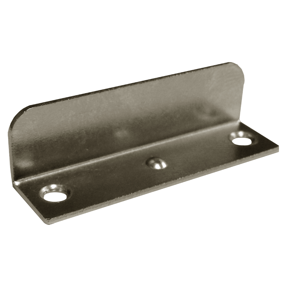 ASEC Furniture Lock Strike Plate Silver