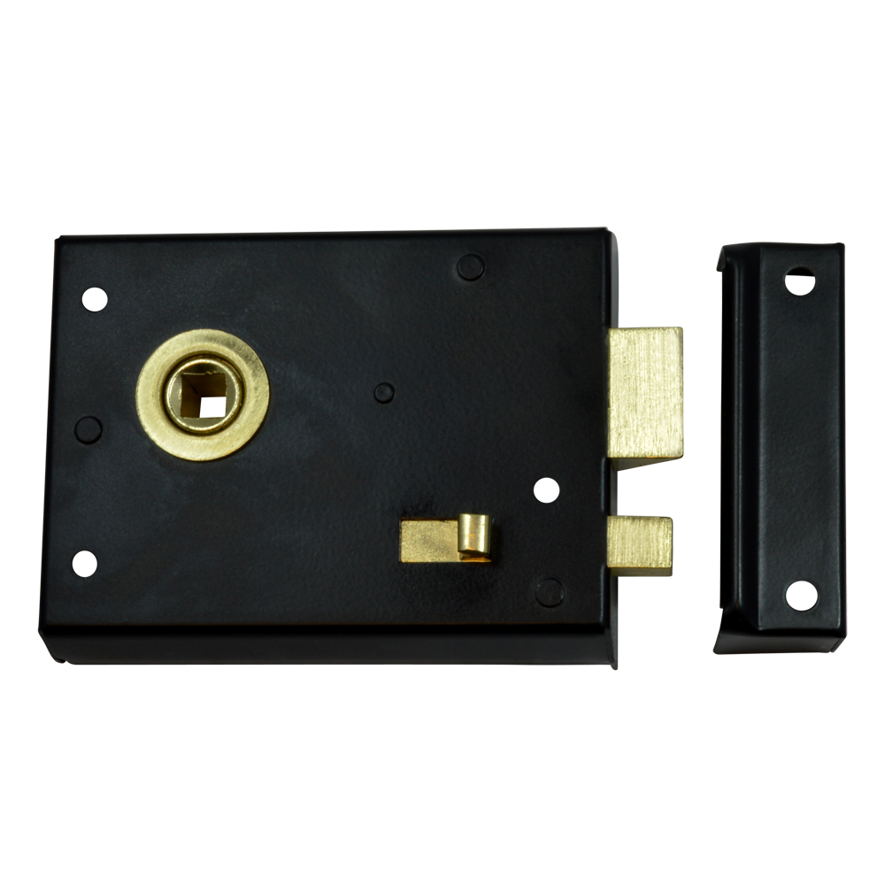 ASEC Rim Latch & Snib - 100mm Black