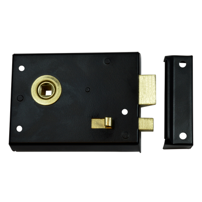 ASEC Rim Latch & Snib - 100mm Black