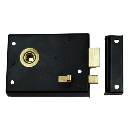 ASEC Rim Latch & Snib - 100mm Black