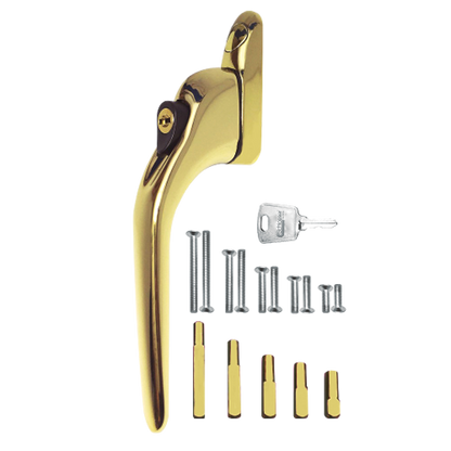 ASEC Multi-Spindle Espag Handle Repair Kit Polished Gold