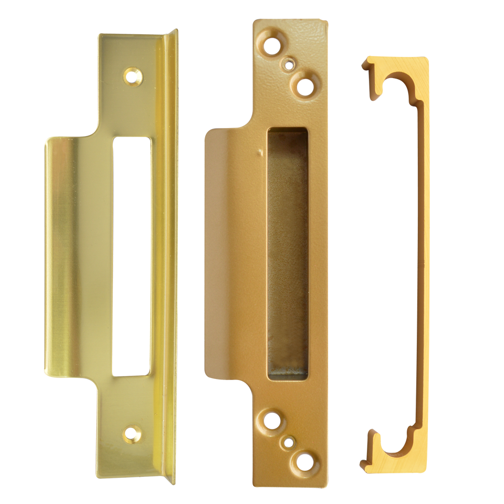 ASEC Rebate To Suit Asec Mortice Key Sashlocks 13mm - Polished Brass