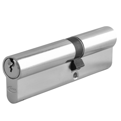 ASEC 6-Pin Euro Double Cylinder 120mm 75/45 70/10/40 Keyed To Differ - Nickel Plated