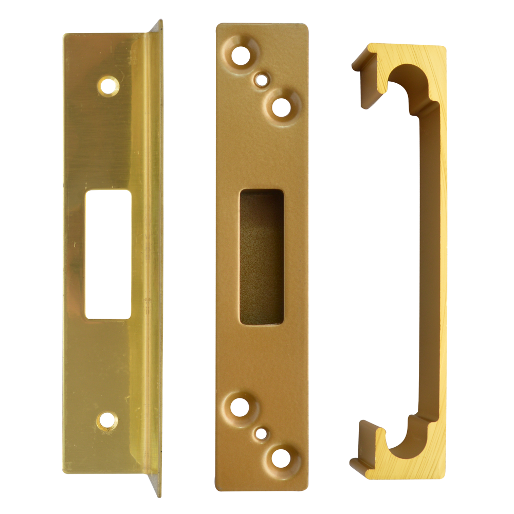 ASEC Rebate To Suit Asec Mortice Key Sashlocks 25mm - Polished Brass