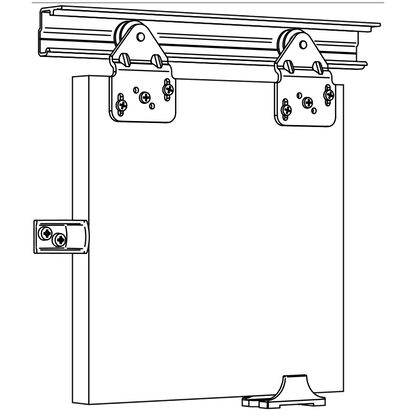 ASEC Sliding Wardrobe Single Gear Up to 1200mm