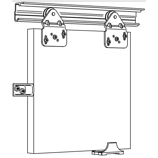 ASEC Sliding Wardrobe Single Gear Up to 1200mm