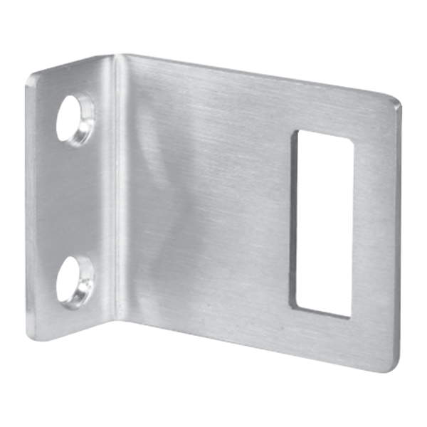 ASEC Cubicle Angled Keep 13mm - Satin Stainless Steel