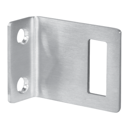 ASEC Cubicle Angled Keep 13mm - Satin Stainless Steel