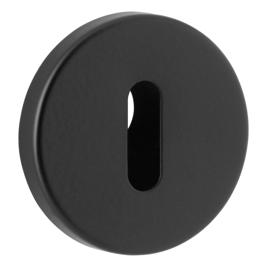 ASEC URBAN Concealed Fixing Standard Key Escutcheon Pro - Black