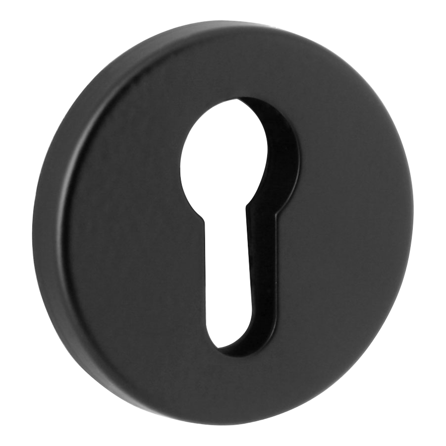 ASEC URBAN Concealed Fixing Euro Escutcheon Pro - Black