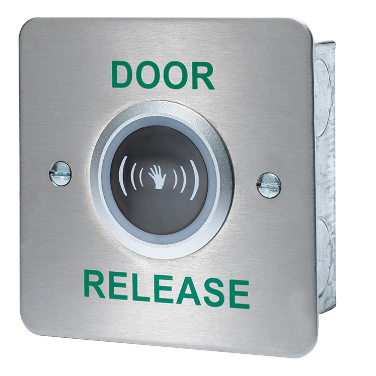 ASEC Infra-Red No Touch Exit Button DRB-IR Flush - Stainless Steel