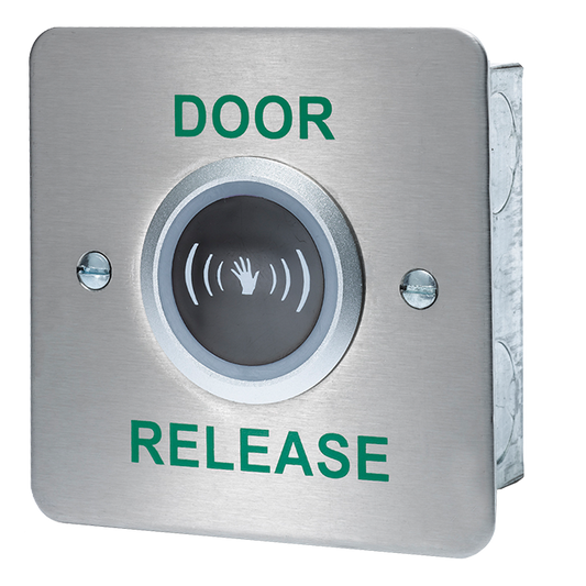 ASEC Infra-Red No Touch Exit Button DRB-IR Flush - Stainless Steel